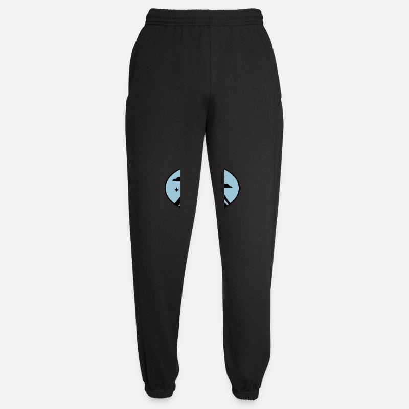 Berge Symbol - Unisex Jogginghose - Schwarz