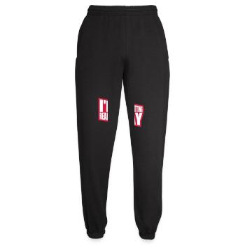 not getting ready today - Unisex Jogginghose - Schwarz - Vorne - AI Model Female 172 light (172cm)