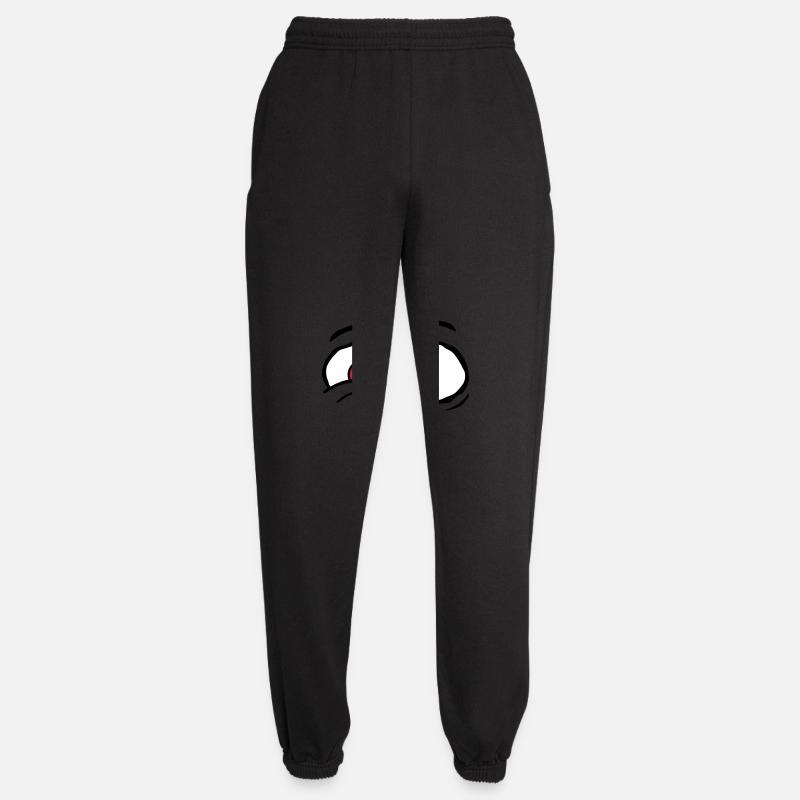 Comic Eyes Crazy Design - Pantalon de jogging unisexe - noir
