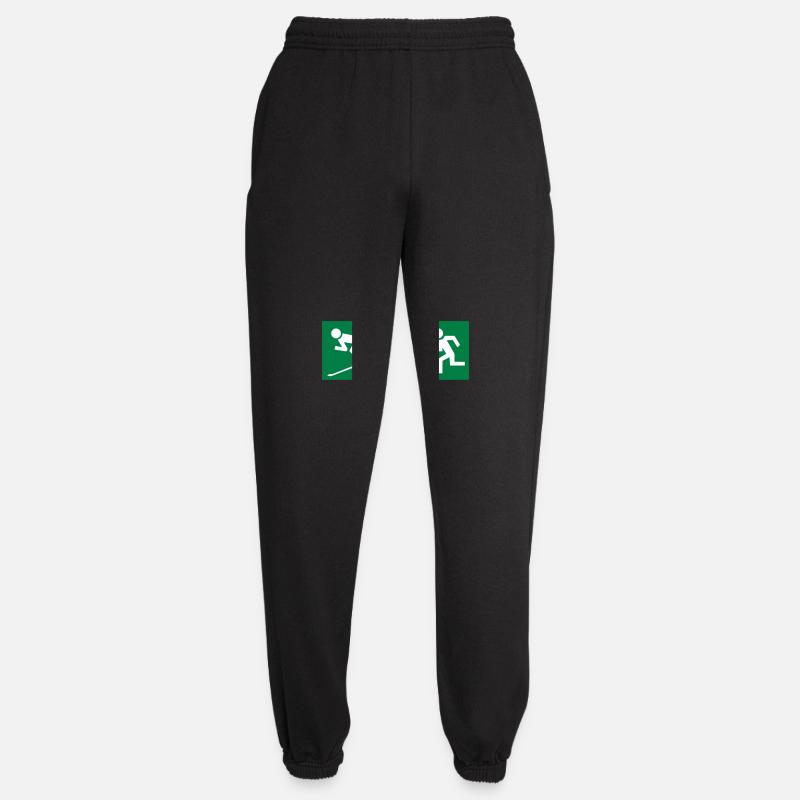 Ski - Unisex Jogginghose - Schwarz