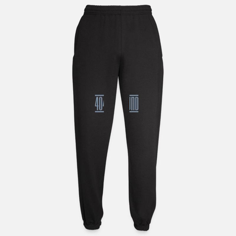 Meldung 404 not found - Unisex Jogginghose - Schwarz