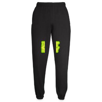 not getting ready today - Unisex Jogginghose - Schwarz - Vorne - AI Model Female 172 light (172cm)