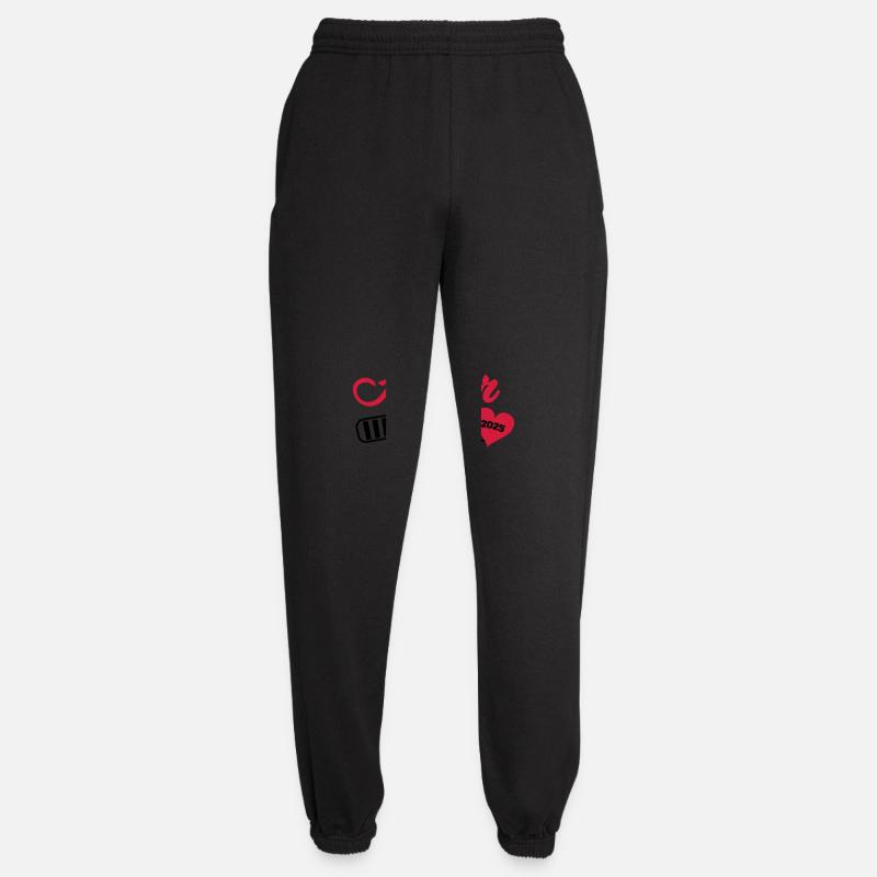 abitur loading 2025 - Unisex Jogginghose - Schwarz