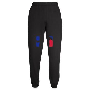 Cheval Rouge Bleu Sport - Pantalon de jogging unisexe - noir - Devant - AI Model Female 172 light (172cm)