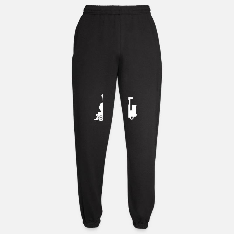 lokomotive - Unisex Jogginghose - Schwarz