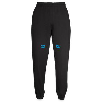 meer schwimmbad urlaub wellen wasser cool sport lo - Unisex Jogginghose - Schwarz - Vorne - AI Model Female 172 light (172cm)