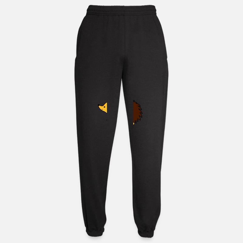 igel comic - Unisex Jogginghose - Schwarz