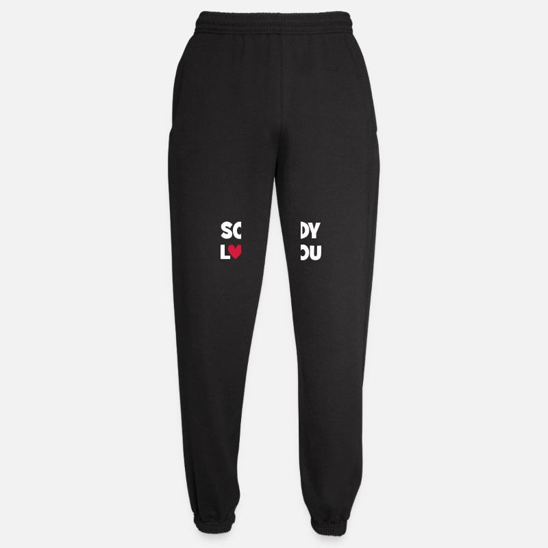 Quelqu’un vous aime - Pantalon de jogging unisexe - noir