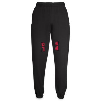 Tampon de l’équipe de rêve - Pantalon de jogging unisexe - noir - Devant - AI Model Female 172 light (172cm)