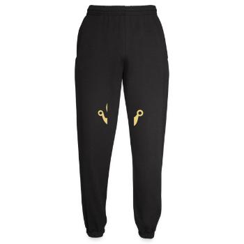 pirate ship - Unisex Joggers - black - Front - AI Model Female 172 light (172cm)