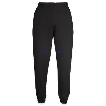 mignon fille chat jolie arc femme femme - Pantalon de jogging unisexe - noir - Devant - AI Model Female 172 light (172cm)