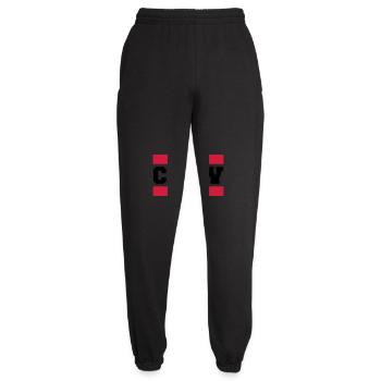 Crew - Pantalon de jogging unisexe - noir - Devant - AI Model Female 172 light (172cm)