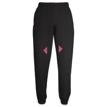 Date Mistakes Quote Logo - Unisex Joggers - black - Front - AI Model Female 172 light (172cm)