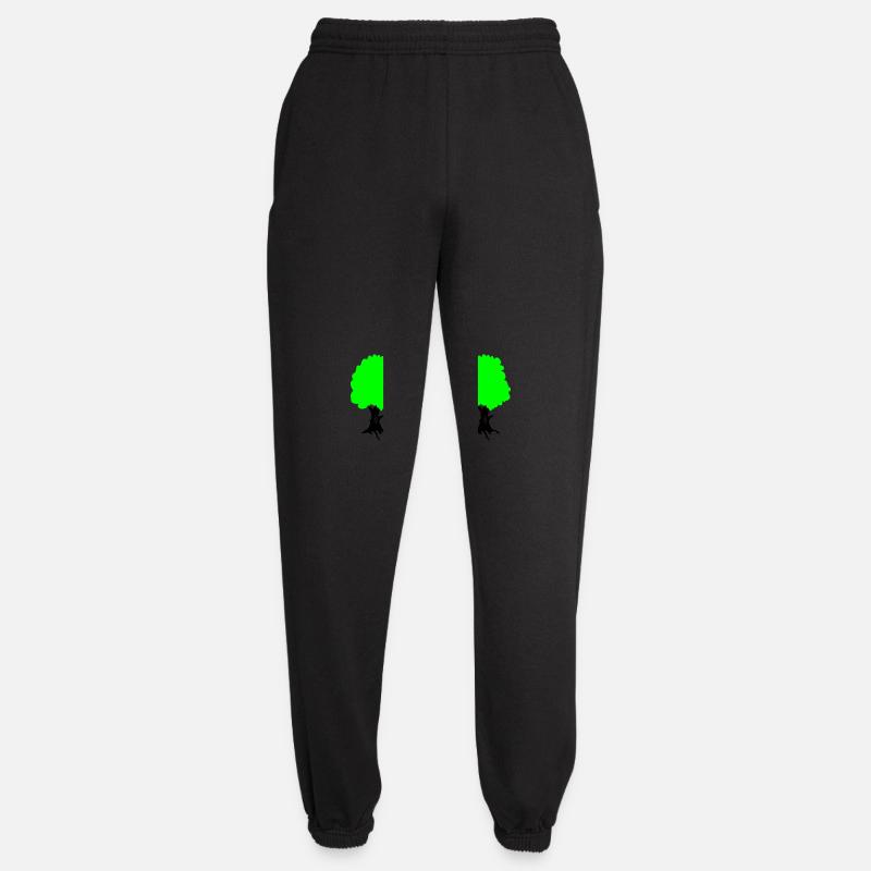 trees - Unisex Joggers - black