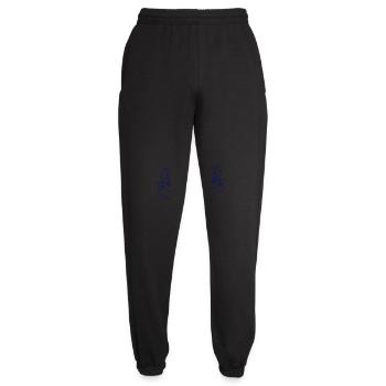 Two Cats Couple 2 Romantic Couple in Love - Unisex Joggers - black - Front - AI Model Female 172 light (172cm)