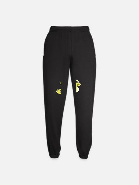 2 ænder svømmevand par to venner hold - Unisex joggingbukser - sort
