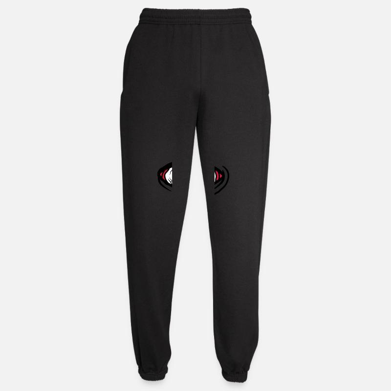 Grosses allsehendes Auge - Unisex Jogginghose - Schwarz