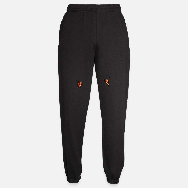Chaîne fanion tricolore - Pantalon de jogging unisexe - noir