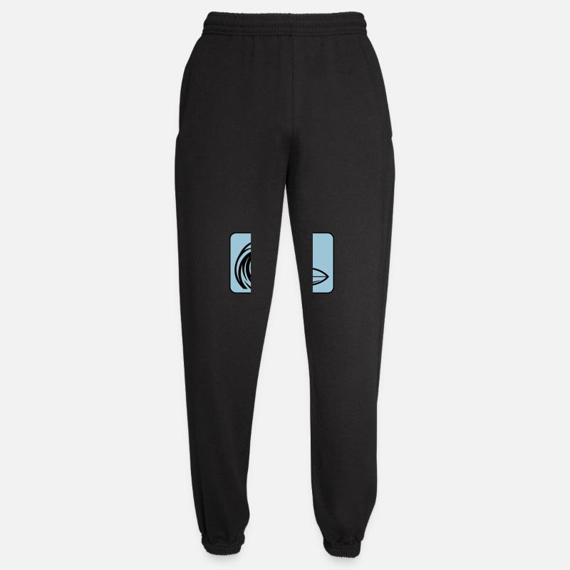 Surfboard Wave - Unisex Joggers - black
