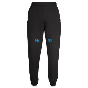 Shit happens stay relaxed - Unisex Joggers - black - Front - AI Model Female 172 light (172cm)