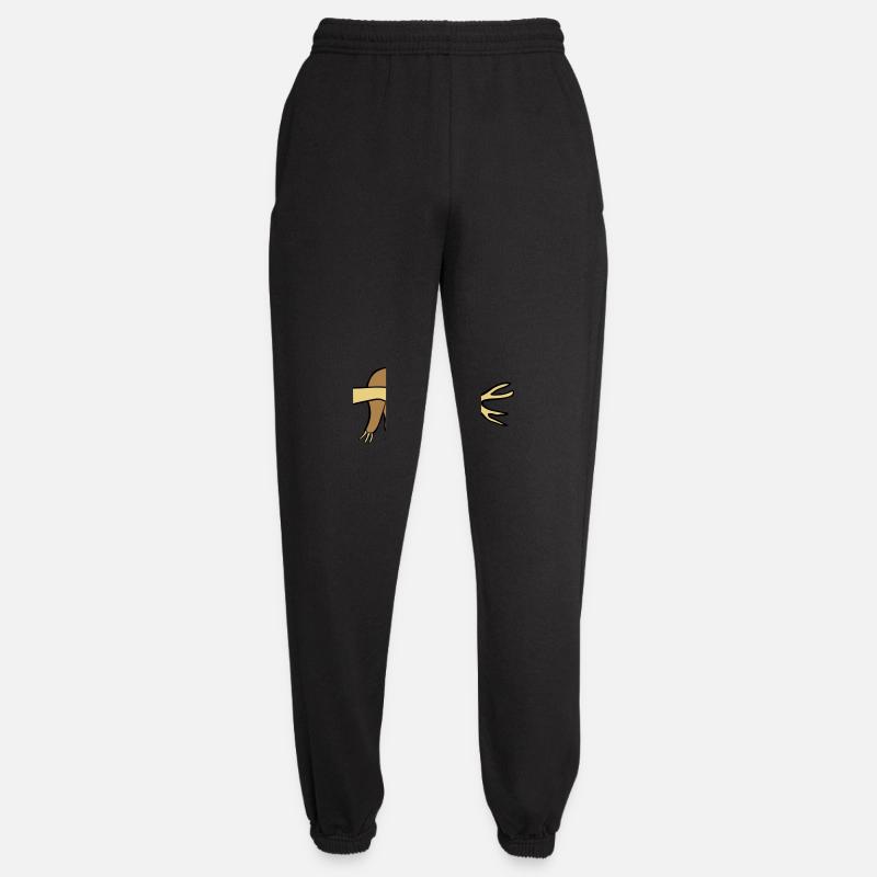 Joyeux paresseux suspendu - Pantalon de jogging unisexe - noir
