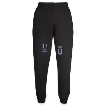 I will always love - Unisex Jogginghose - Schwarz - Vorne - AI Model Female 172 light (172cm)