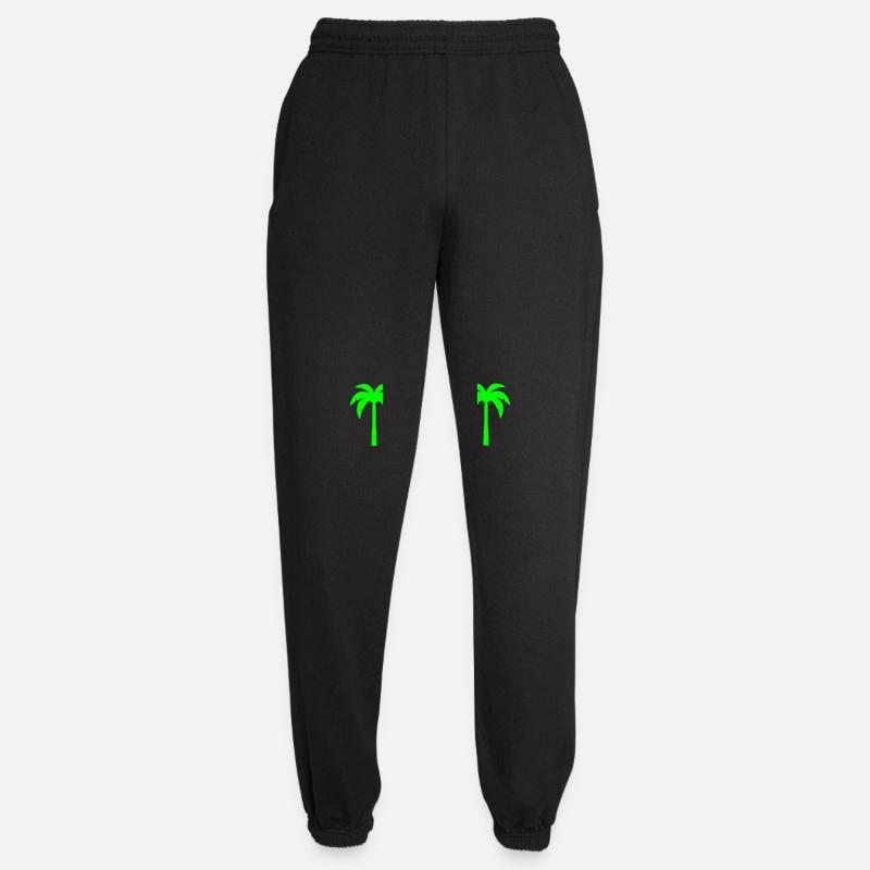 palmen - Unisex Jogginghose - Schwarz