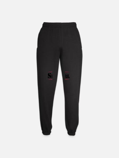 Working Class Skingirl Oi! Antiracist Bootgirl My - Unisex Joggers - black