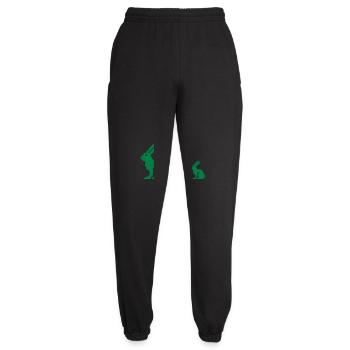 Lapin Pixel 3 - Pantalon de jogging unisexe - noir - Devant - AI Model Female 172 light (172cm)