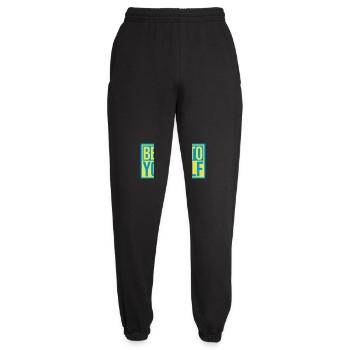 be kind to yourself - Unisex Jogginghose - Schwarz - Vorne - AI Model Female 172 light (172cm)