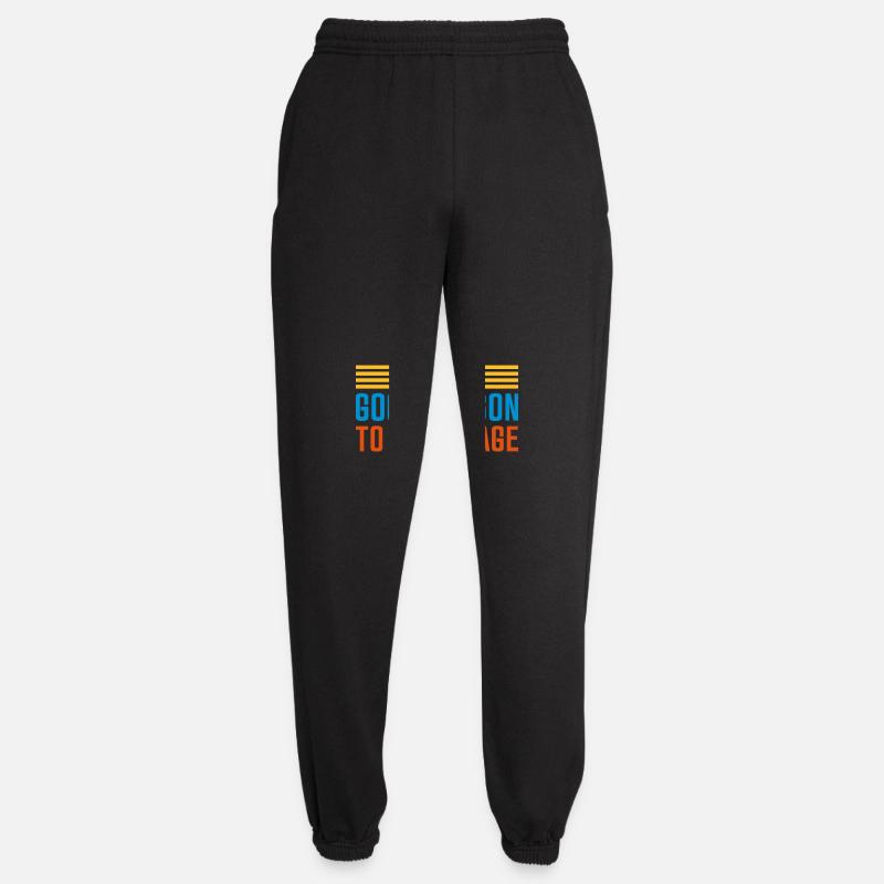 pour agir à mon âge - Pantalon de jogging unisexe - noir