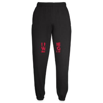 I may be wrong - Unisex Joggers - black - Front - AI Model Female 172 light (172cm)