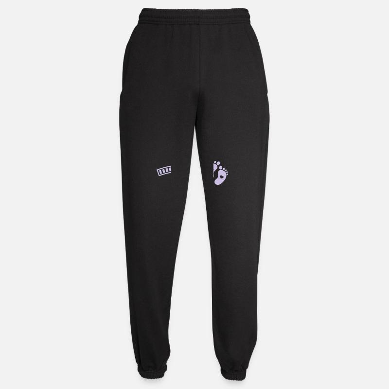 Bébé Bébé Pieds De Chargement - Pantalon de jogging unisexe - noir