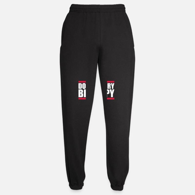 Don't hurry be happy - Unisex Joggers - black