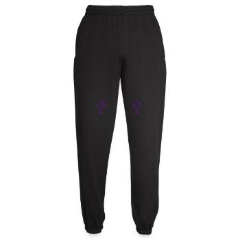 Beaucoup de Cactus Desert Funny 6 Cactus Row Team Fun - Pantalon de jogging unisexe - noir - Devant - AI Model Female 172 light (172cm)