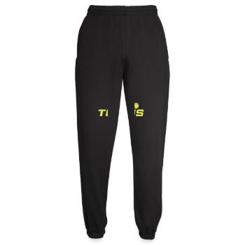 tennis - Unisex Jogginghose - Schwarz - Vorne - AI Model Female 172 light (172cm)