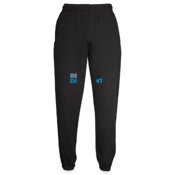 Be different Logo Design - Unisex Joggers - black - Front - AI Model Female 172 light (172cm)
