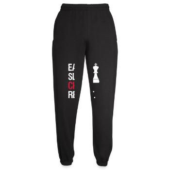 Eat Sleep Echecs Repeat - King - Pantalon de jogging unisexe - noir - Devant - AI Model Female 172 light (172cm)