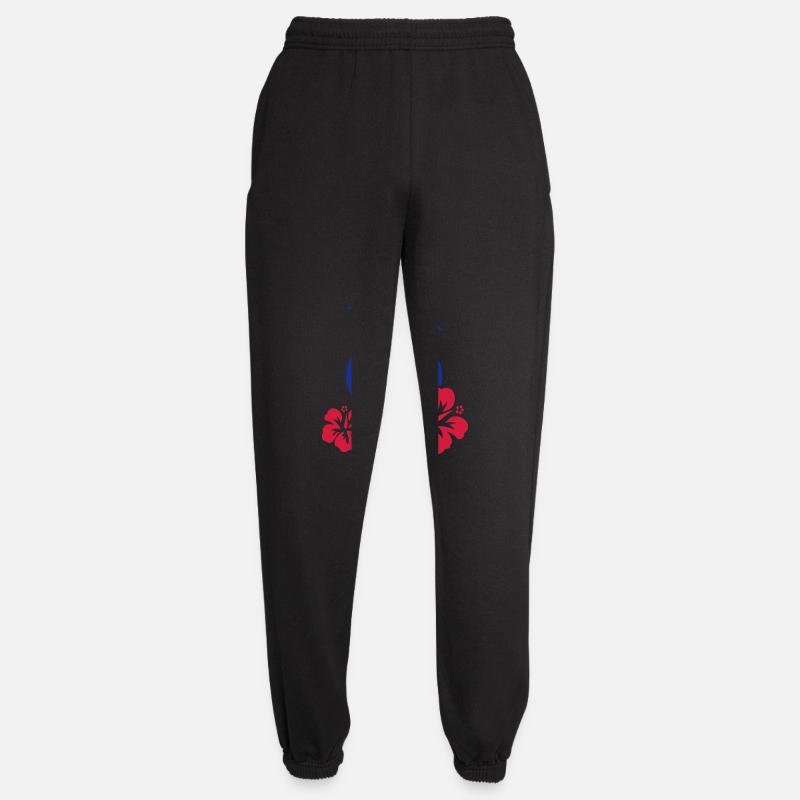 Cocktail Hibiscus - Pantalon de jogging unisexe - noir
