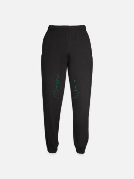 Hühner-Chook mit Eiern - Unisex Jogginghose - Schwarz