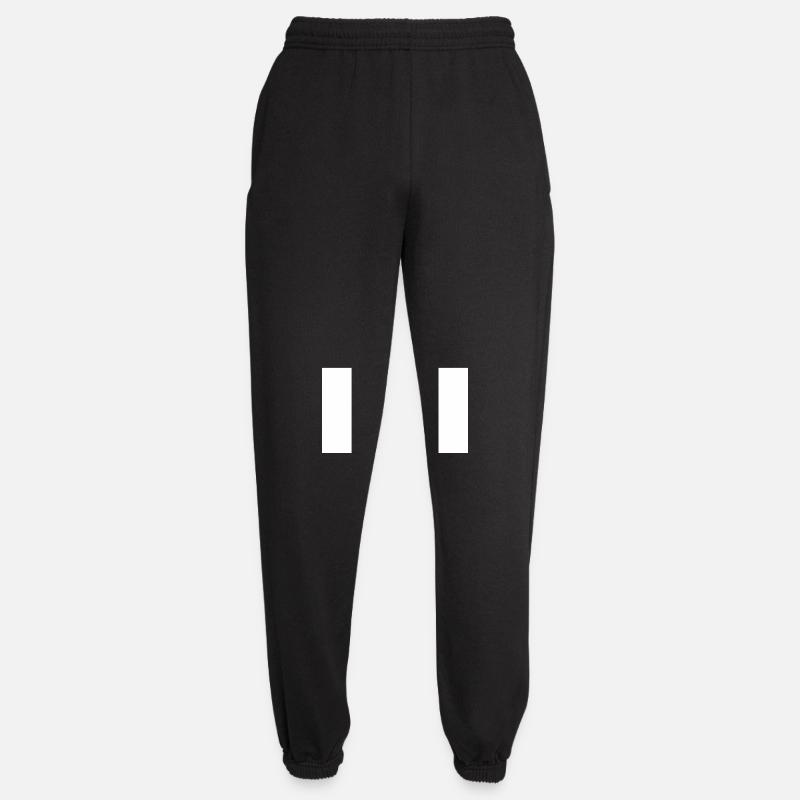 Texte présent Comic Frog - Pantalon de jogging unisexe - noir