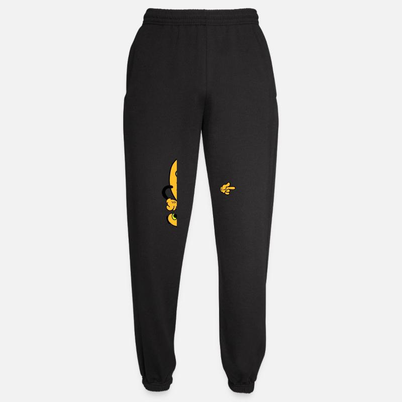 Donut Comic Funny - Unisex Joggers - black