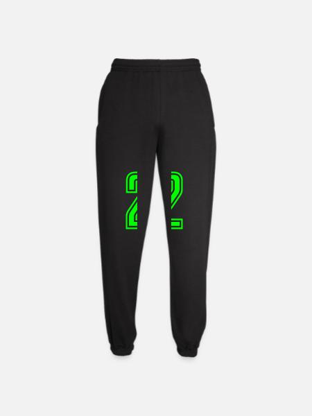 22 - Pantalon de jogging unisexe - noir