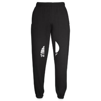 Membre d’équipage Texte Soleil Membre de l’équipe Équipage de voile Plaisir - Pantalon de jogging unisexe - noir - Devant - AI Model Female 172 light (172cm)