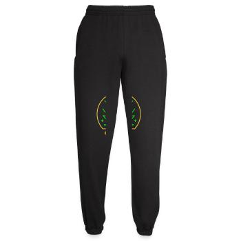 CN19 - Unisex Jogginghose - Schwarz - Vorne - AI Model Female 172 light (172cm)