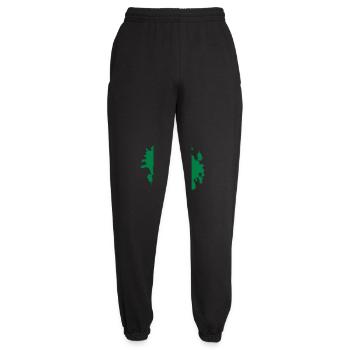 Blob 43 - Pantalon de jogging unisexe - noir - Devant - AI Model Female 172 light (172cm)