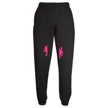 Blob 31 - Pantalon de jogging unisexe - noir - Devant - AI Model Female 172 light (172cm)