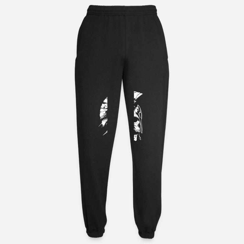 sparta skull 01 - Unisex Jogginghose - Schwarz