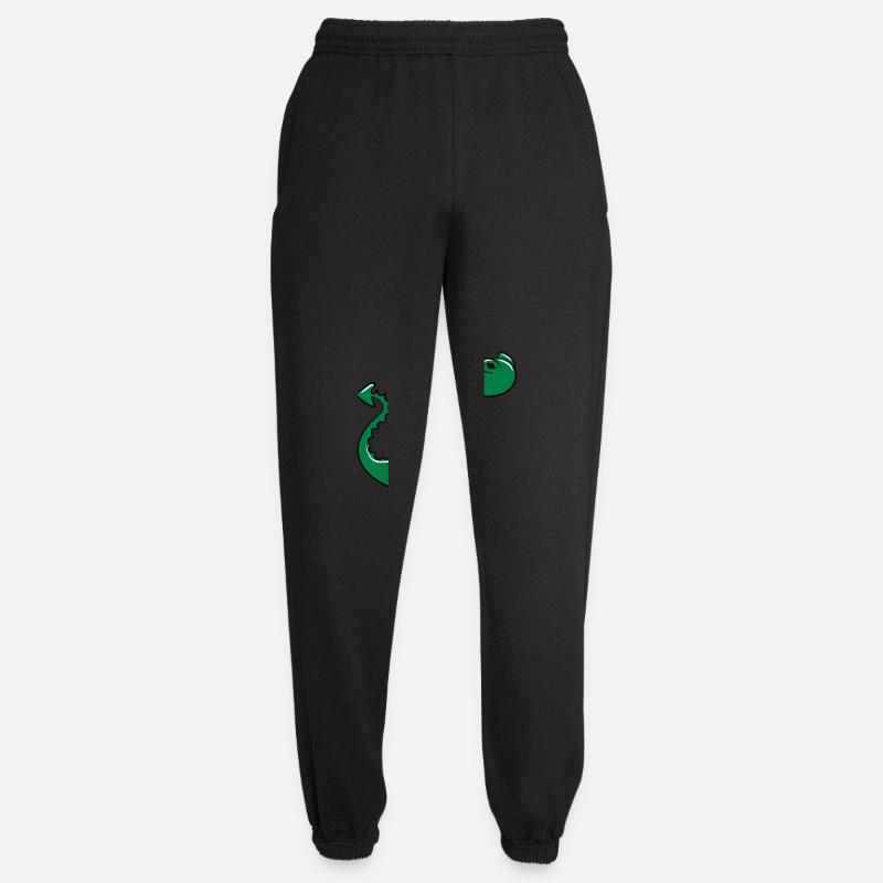 Dragon drôle douce - Pantalon de jogging unisexe - noir