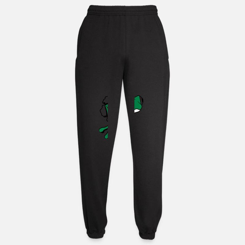 Frosch Loch witzig - Unisex Jogginghose - Schwarz